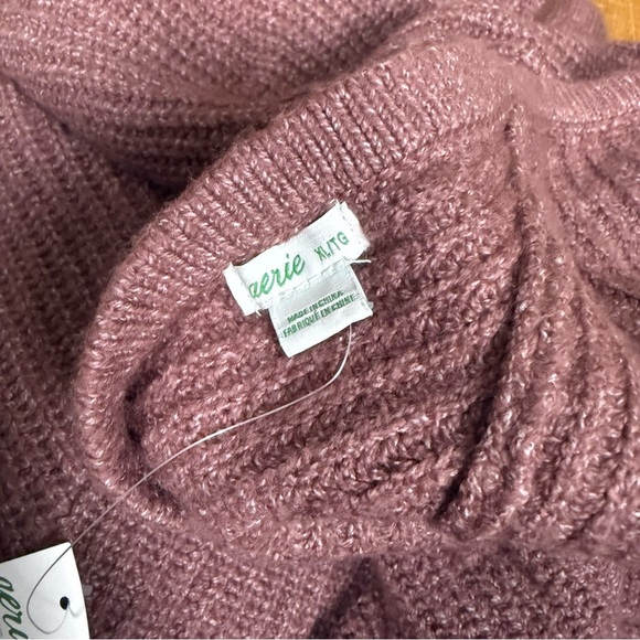 NWT Aerie twist back sweater dress women’s size extra large long sleeve knit XL - Picture 3 of 12
